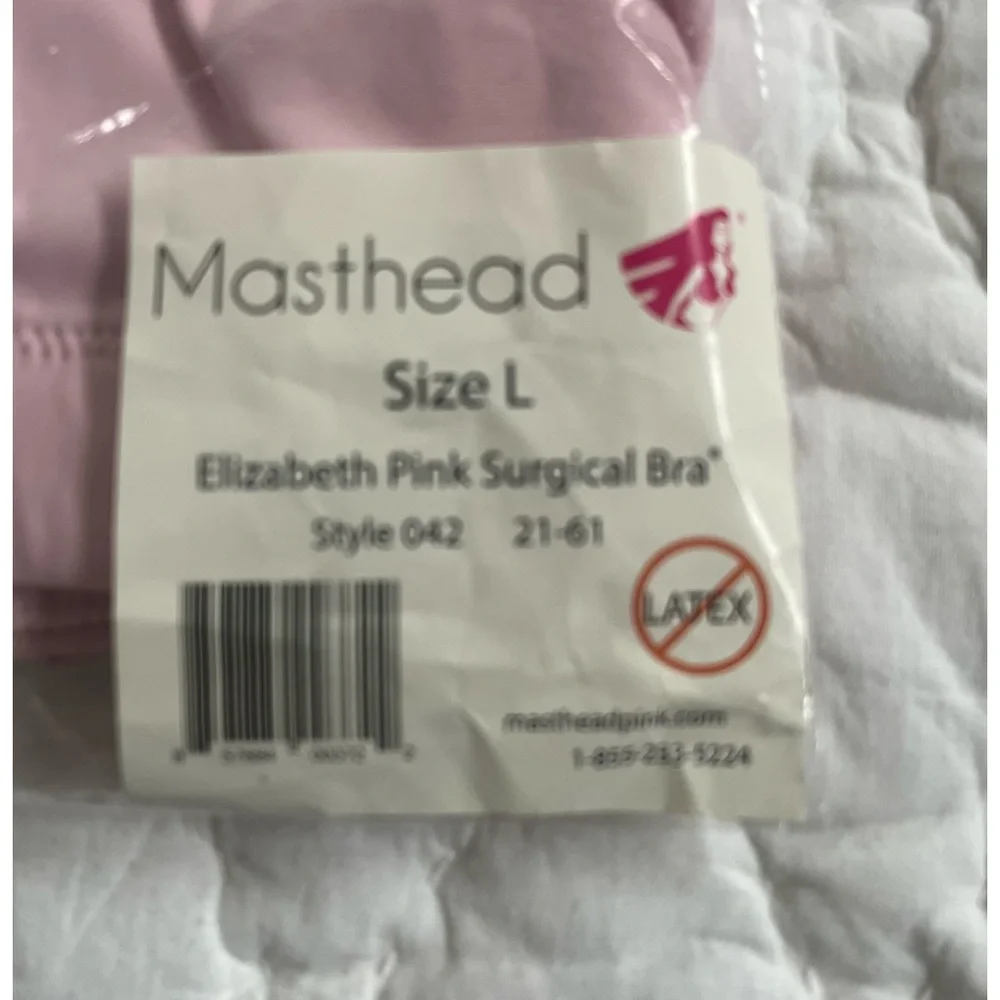 Pink Surgical Bra - Picture 2 of 3